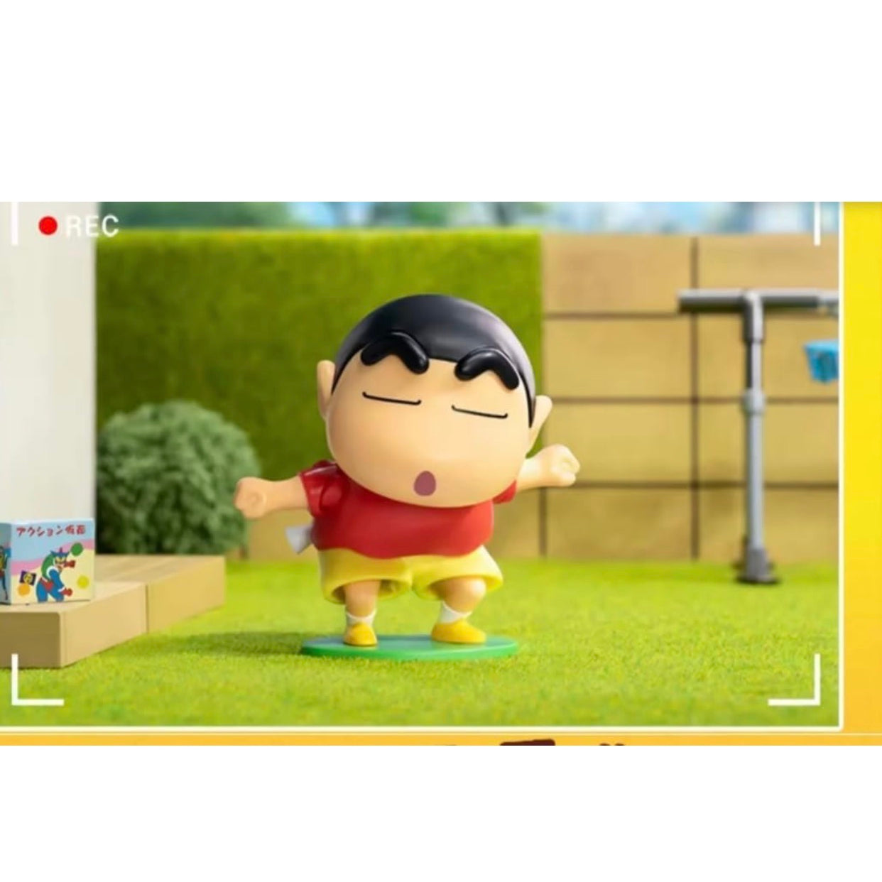 Dancing Shinchan Action Figure 8 cm | Crayon Shin-chan Collectible Toy | Cute Anime Figurine for Kids & Fans | Dancing Pose Miniature Desk & Car Dashboard Décor (Shinchan)