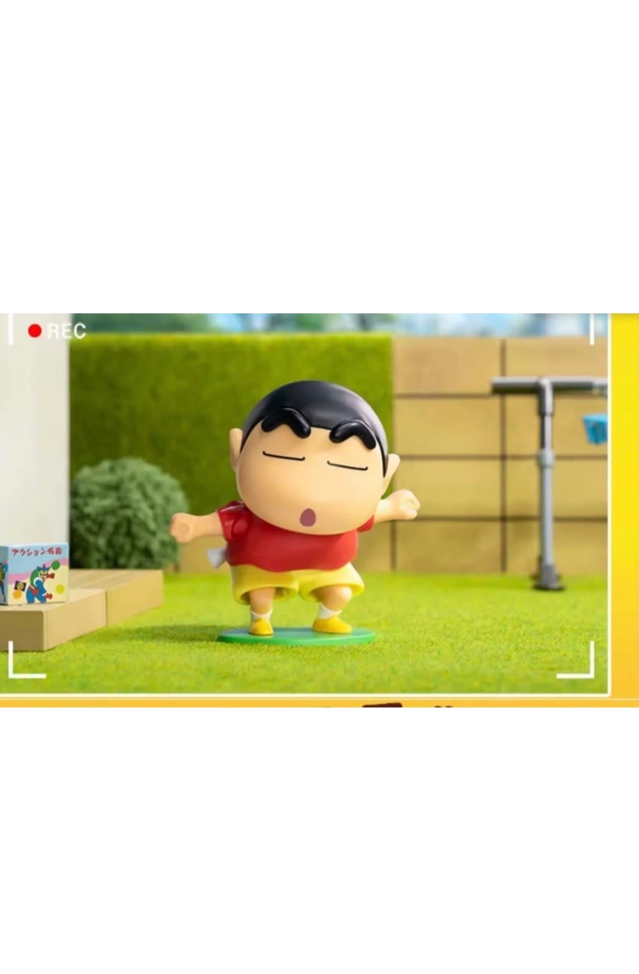 Dancing Shinchan Action Figure 8 cm | Crayon Shin-chan Collectible Toy | Cute Anime Figurine for Kids & Fans | Dancing Pose Miniature Desk & Car Dashboard Décor (Shinchan)