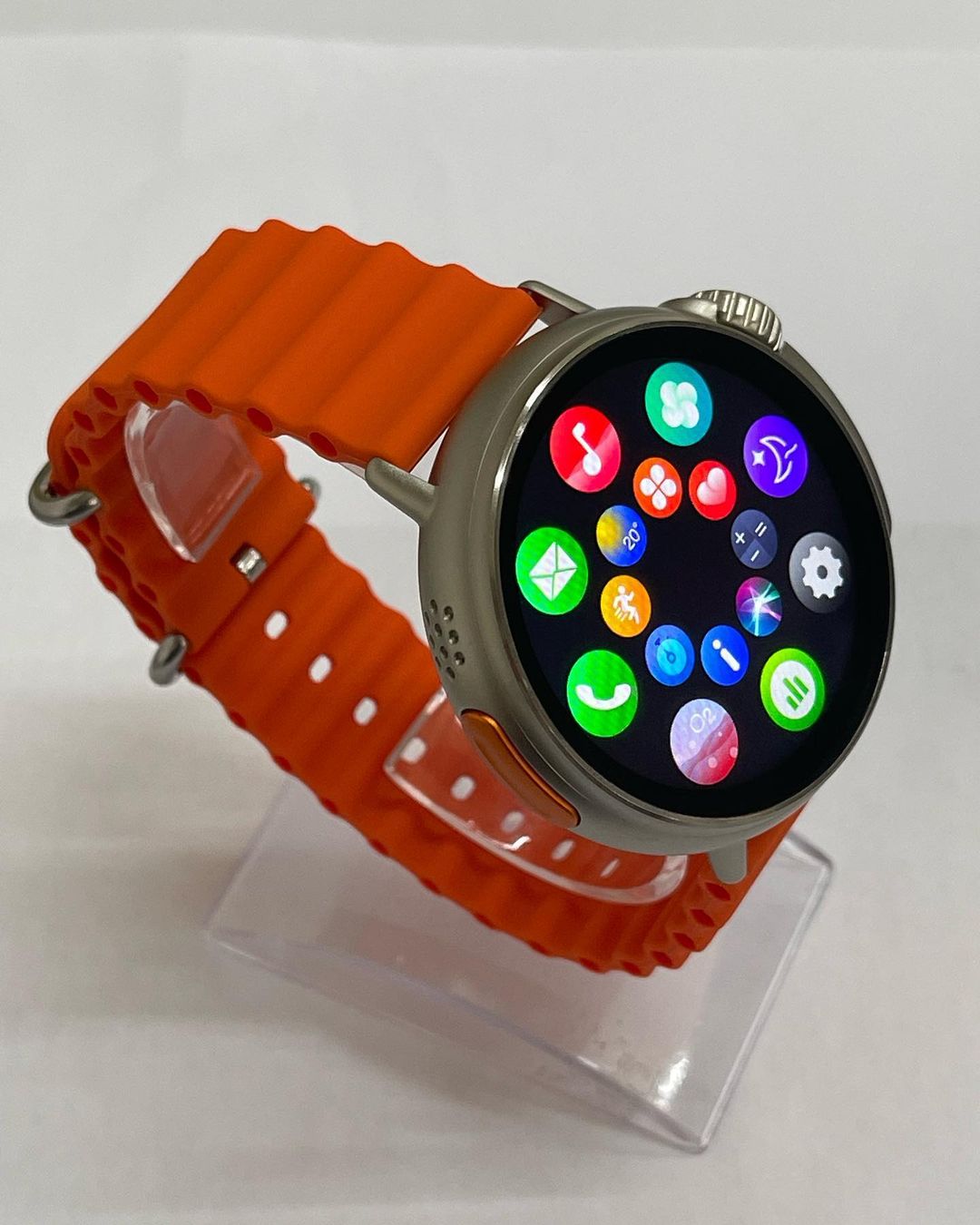 MT30 Round dilal ultra 1.6 inch HD Screen TPU Strap Smart Watch Supports Voice Call