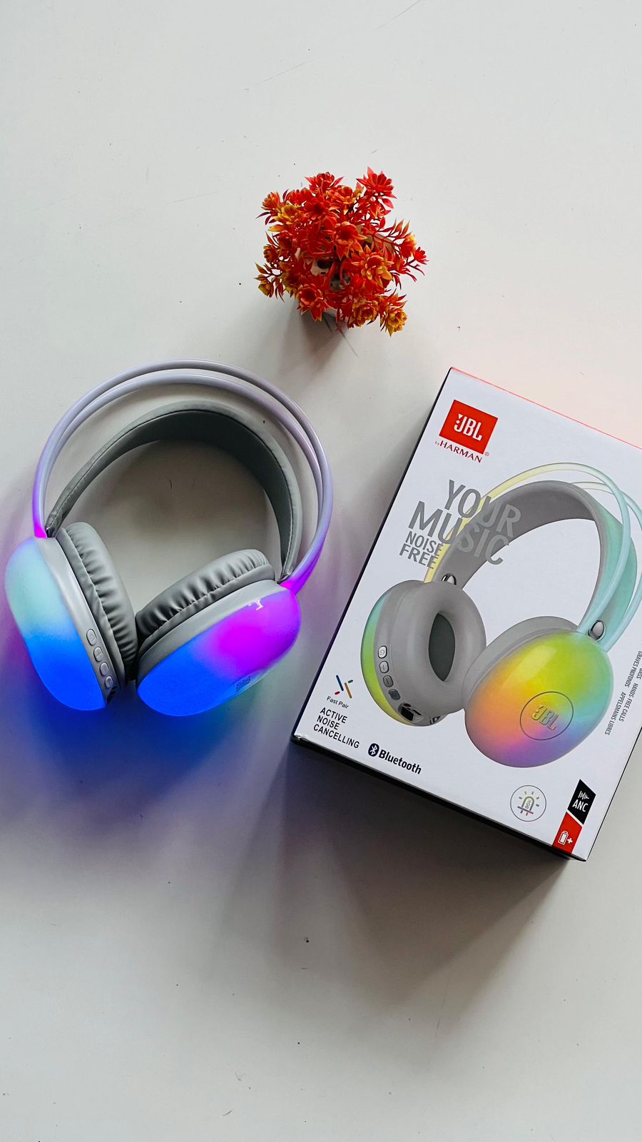 JB RGB COLOUR HEADPHONES