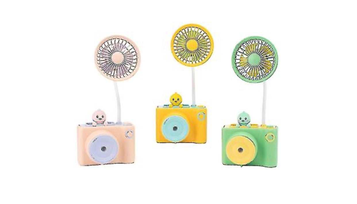 Multifunctional Small Fan Small Fan With Pencil Sharpener Portable Mini Fan.