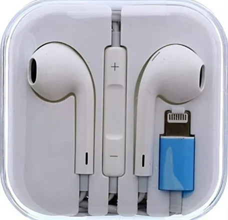 Wired Earphone Handsfree with Mic & Volume Controller Compatible with i /Phone 14/13/12/11 Pro Max Xs/XR/X/7/8+