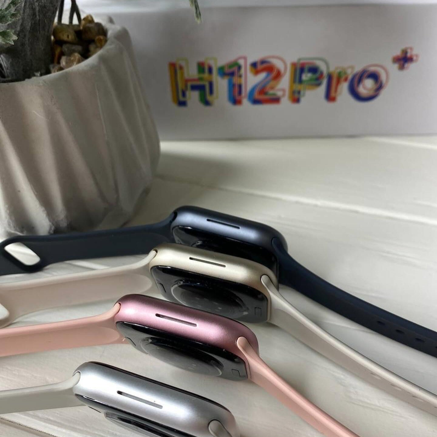 H12 Pro Plus AMOLED Smart Watch 4GB ROM Men 45mm Local Music Recording hello ￼