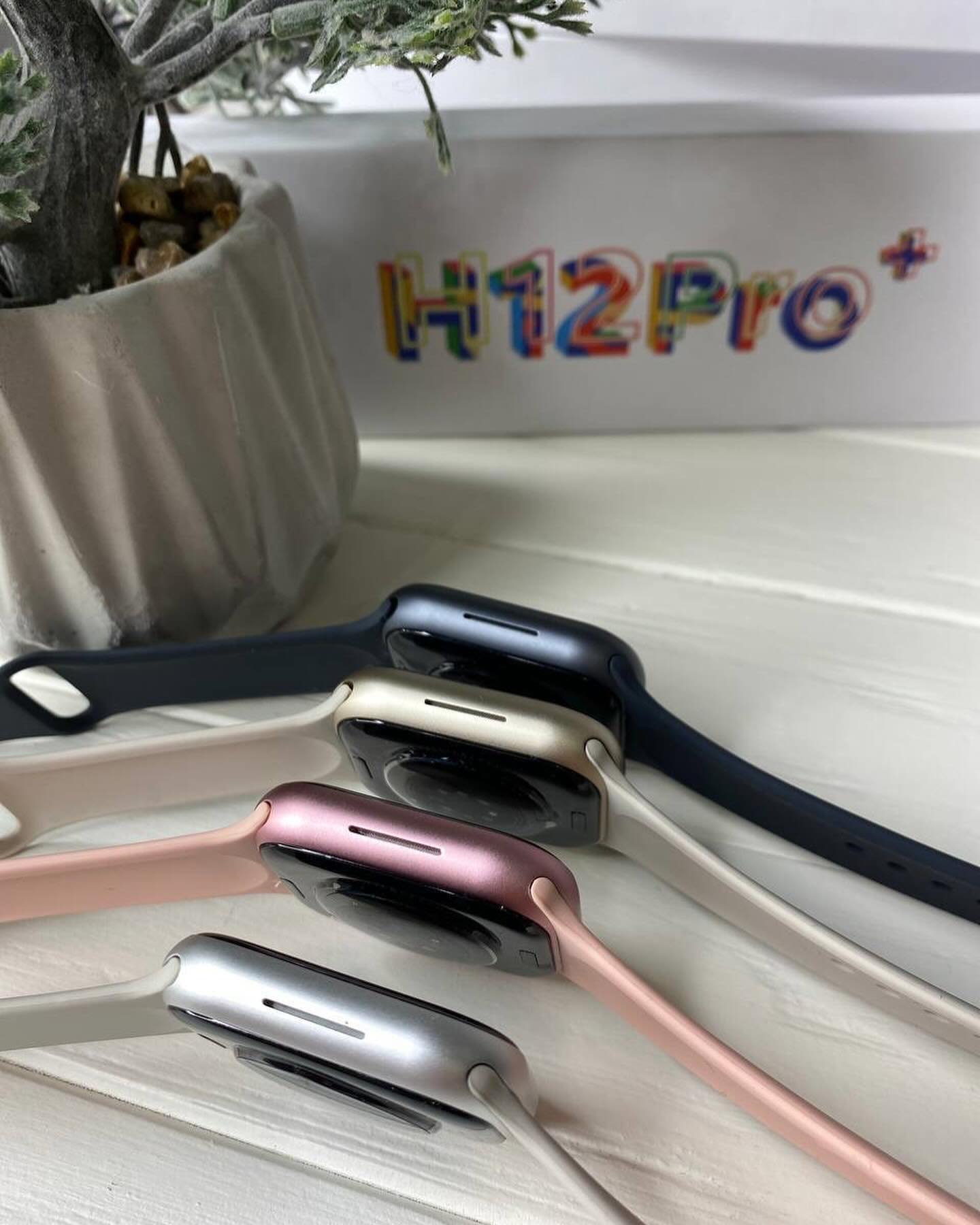 H12 Pro Plus AMOLED Smart Watch 4GB ROM Men 45mm Local Music Recording hello ￼