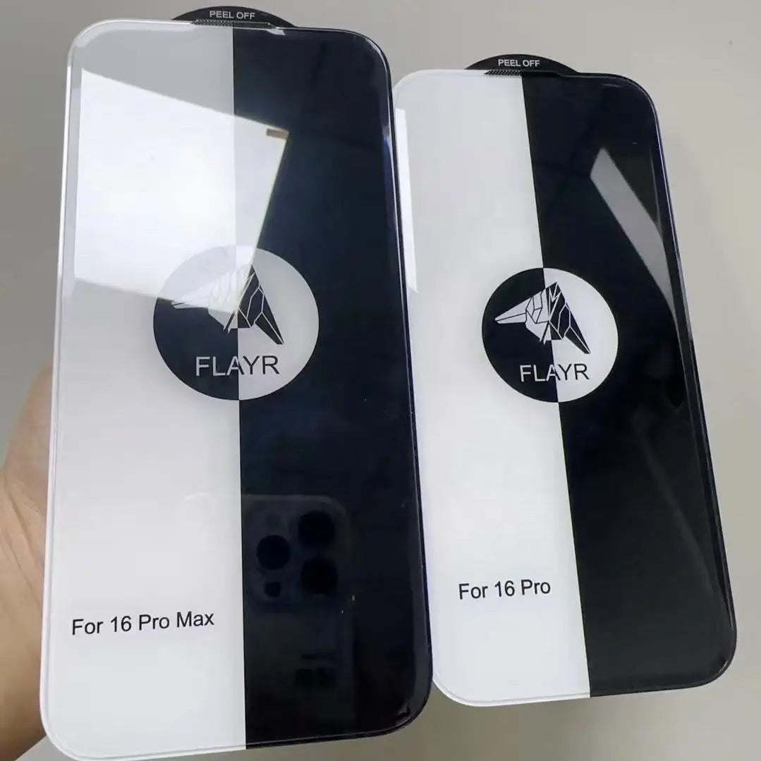 Borderless Transparent Flayr Big Curve Tempered Glass Anti-Static Mobile Phone Screen Protector