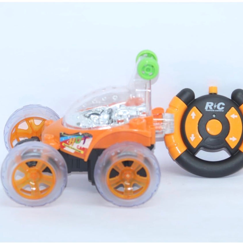 pray Remote Control Stunt Car with LED Lights, Music, Phone Control, Bluetooth, 360� Rotation