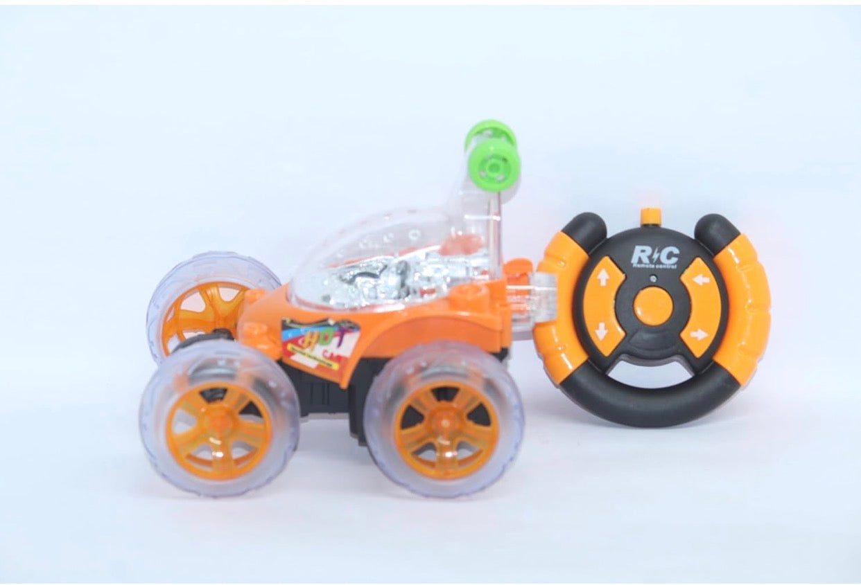 pray Remote Control Stunt Car with LED Lights, Music, Phone Control, Bluetooth, 360� Rotation