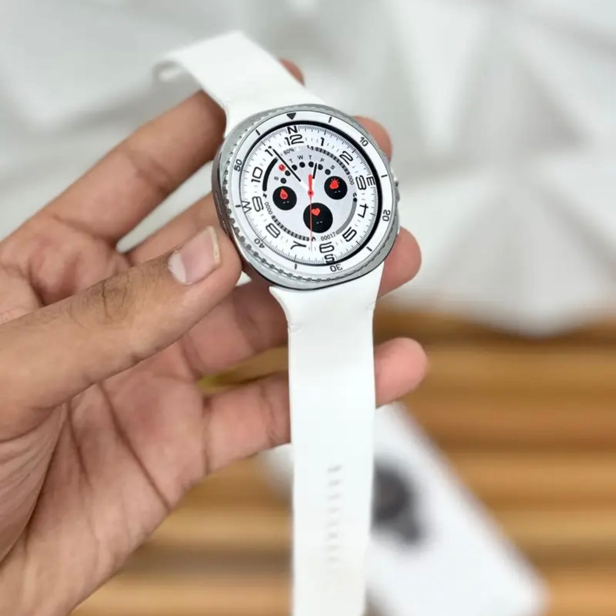 (46mm LTE, Black) with 3nm Processor Sapphire Glass & Stainless Steel | 5ATM & IP68 | BP, ECG, IHRN & Vascular Load Monitoring | Anti-oxidant Index