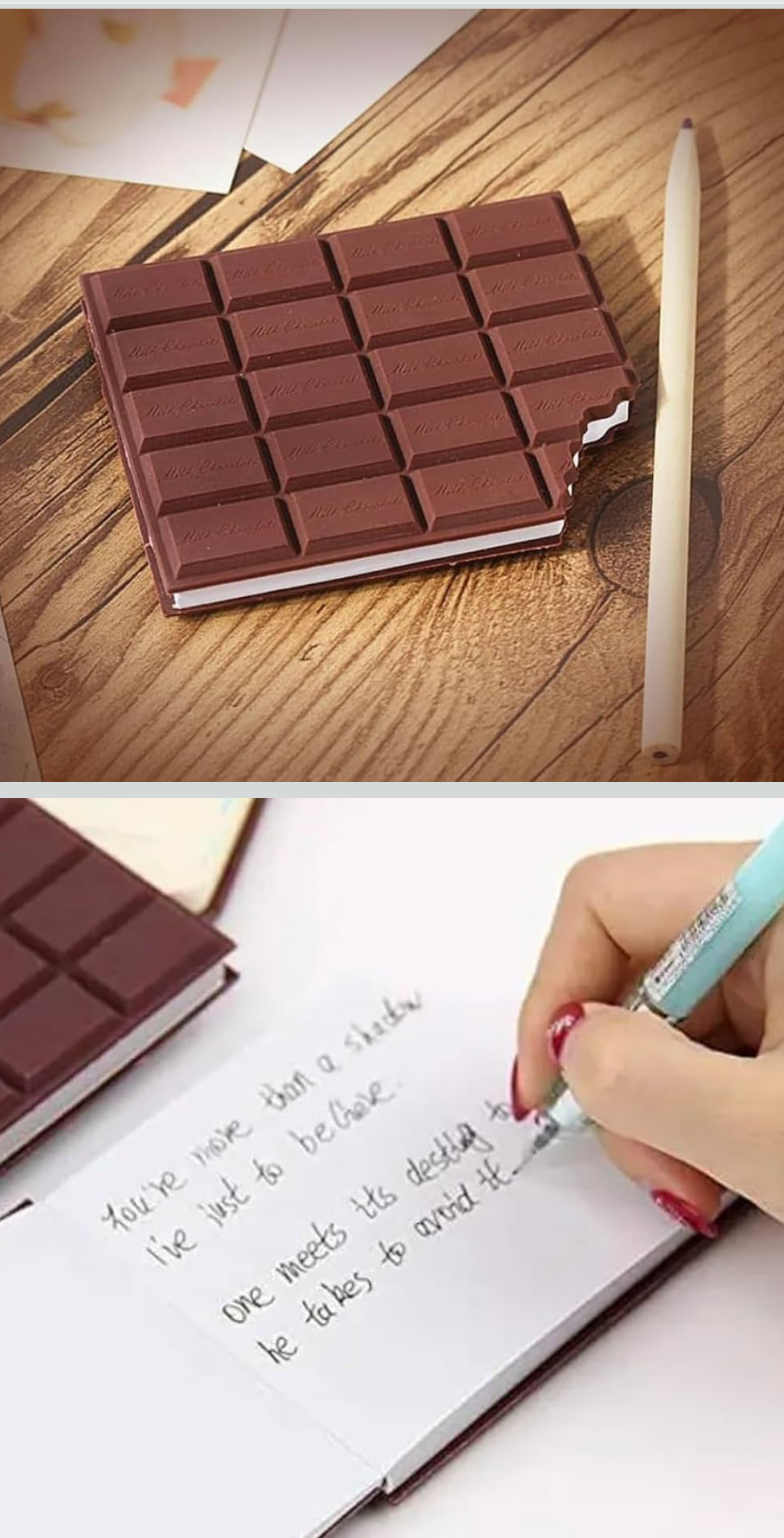 Oreio Fragrant Pocket Diary | Brown Biscuit Shapes – Mix designs Cookie,Chocolate,Style Design | Notebook Set for Writing |Gifts for kit(Pack of 2)