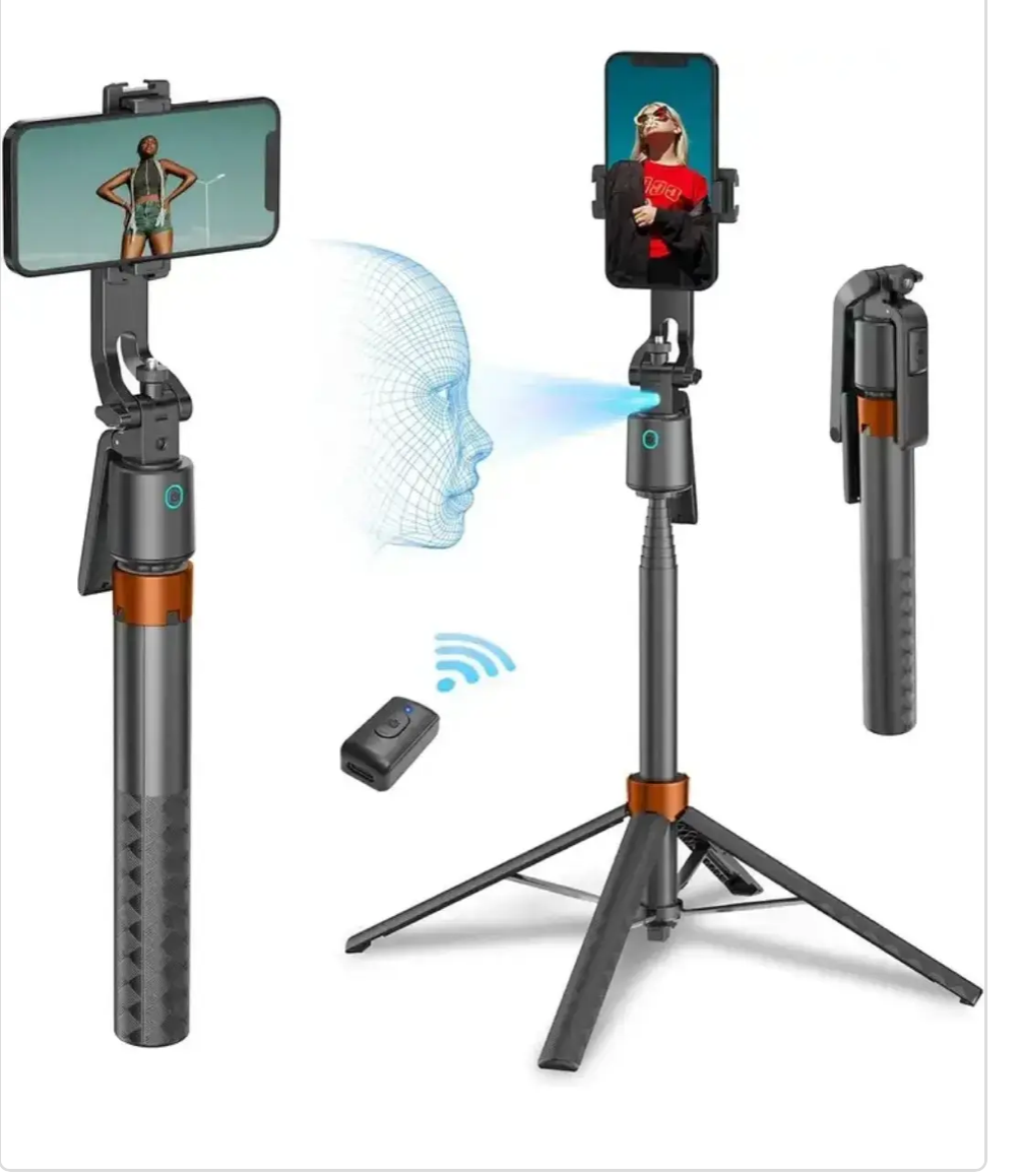 Q13 Smart Tracking Device 1.8Meter Long Al Auto Follow-Up Face Tracking Selfie Stick 360° Gimbal Tripod