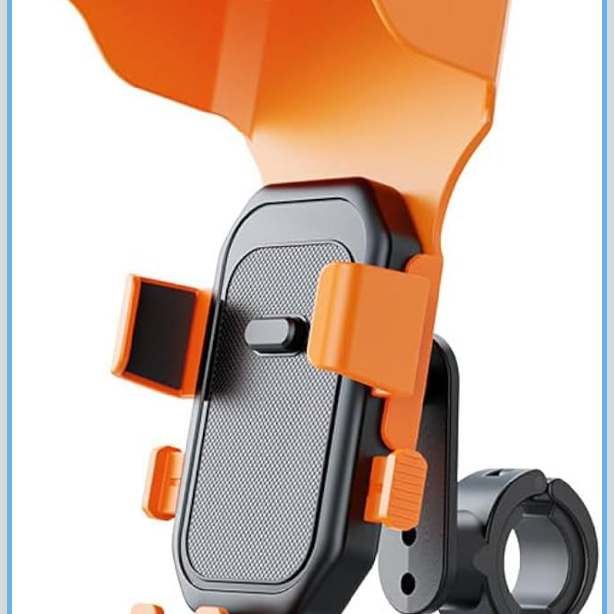 Universal Smartphone bike Holders, Cell Phone Holder for All Mobile Phones with shade