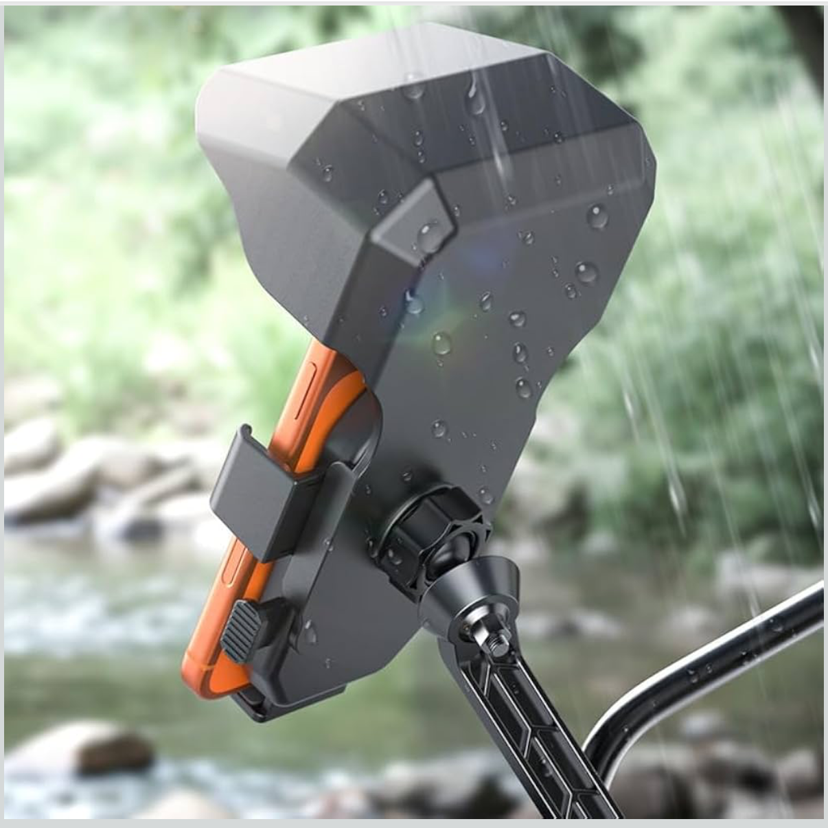 Universal Smartphone bike Holders, Cell Phone Holder for All Mobile Phones with shade