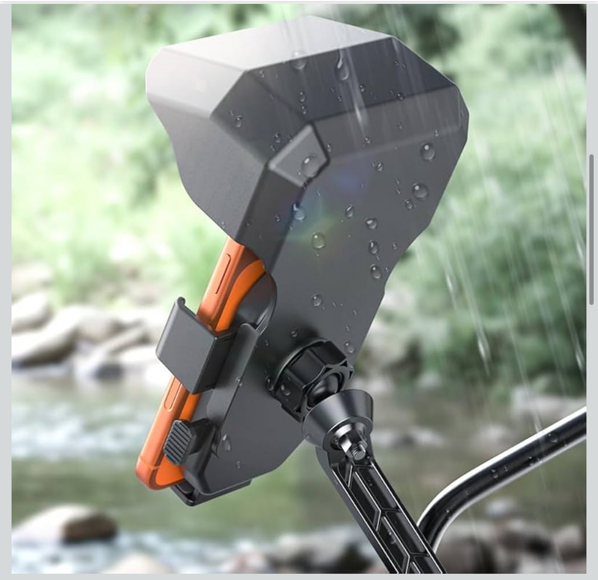 Universal Smartphone bike Holders, Cell Phone Holder for All Mobile Phones with shade