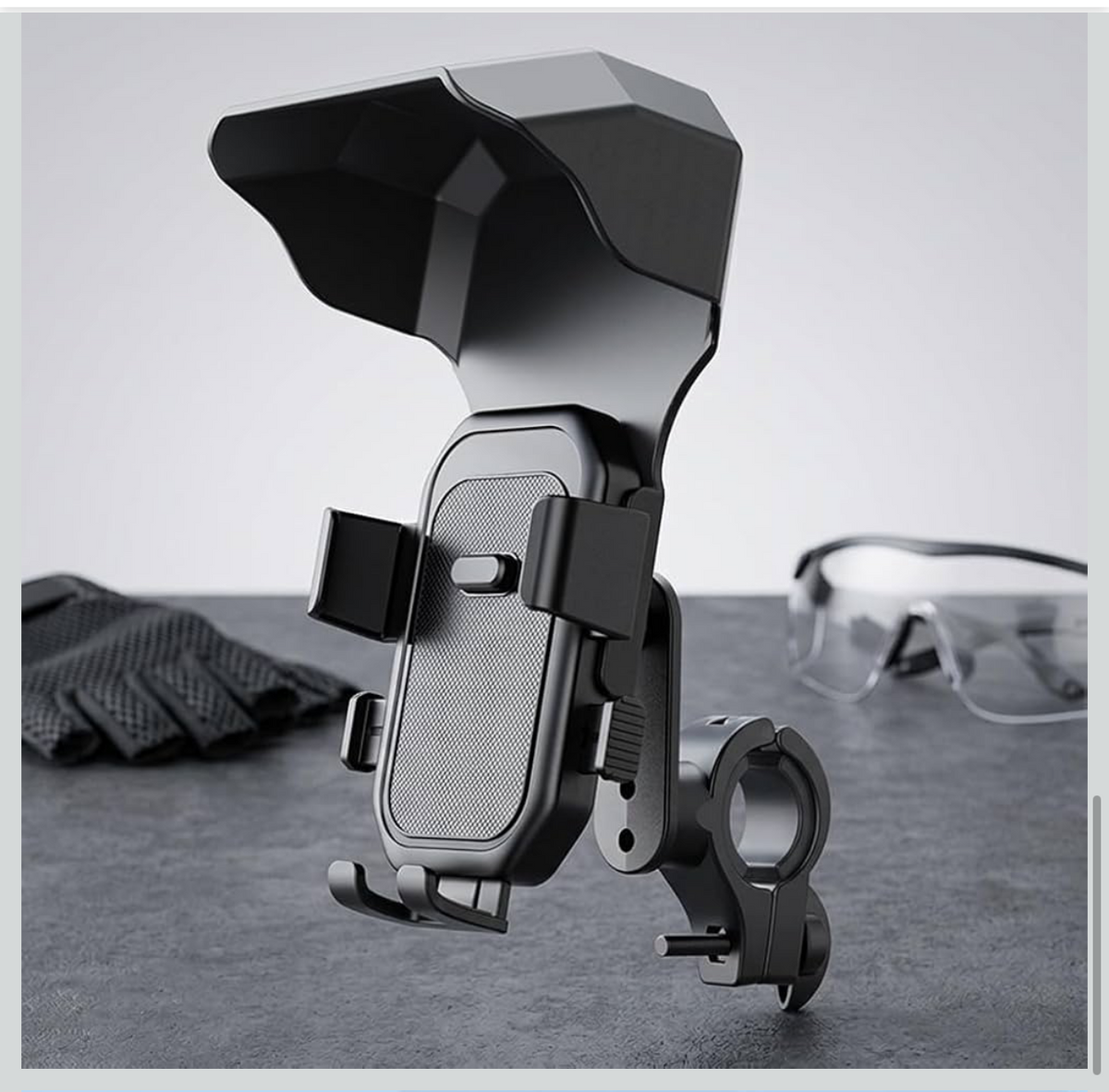 Universal Smartphone bike Holders, Cell Phone Holder for All Mobile Phones with shade