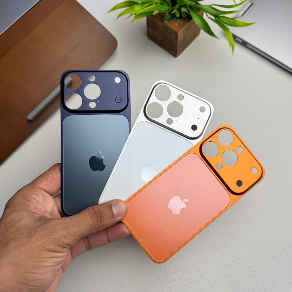 premium back panels for iphone 16 convert into 17 pro with premium sillicon case