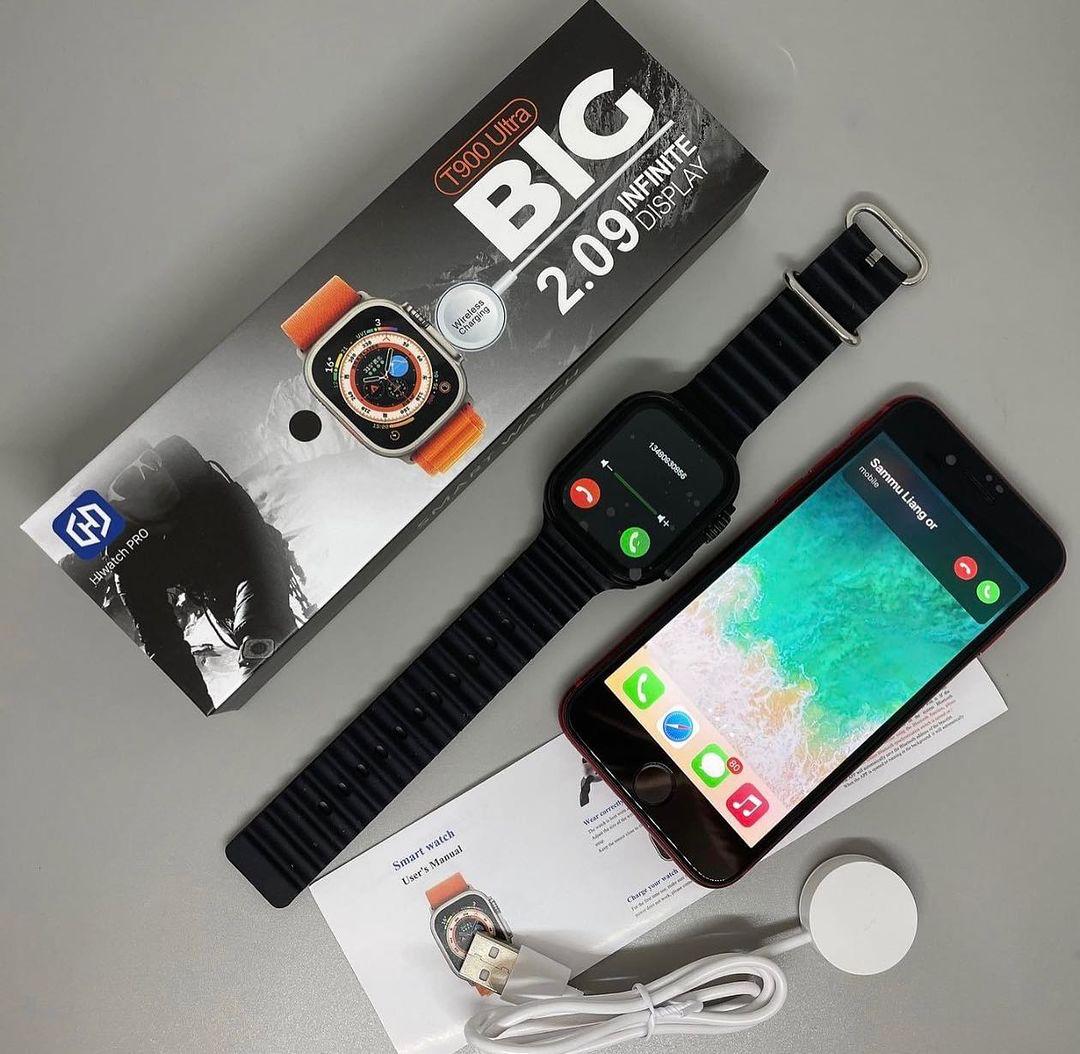 T900 Ultra Smartwatch With Screen 49 Mm 2.09 Inch HD Display | 5+ Different Menu Styles