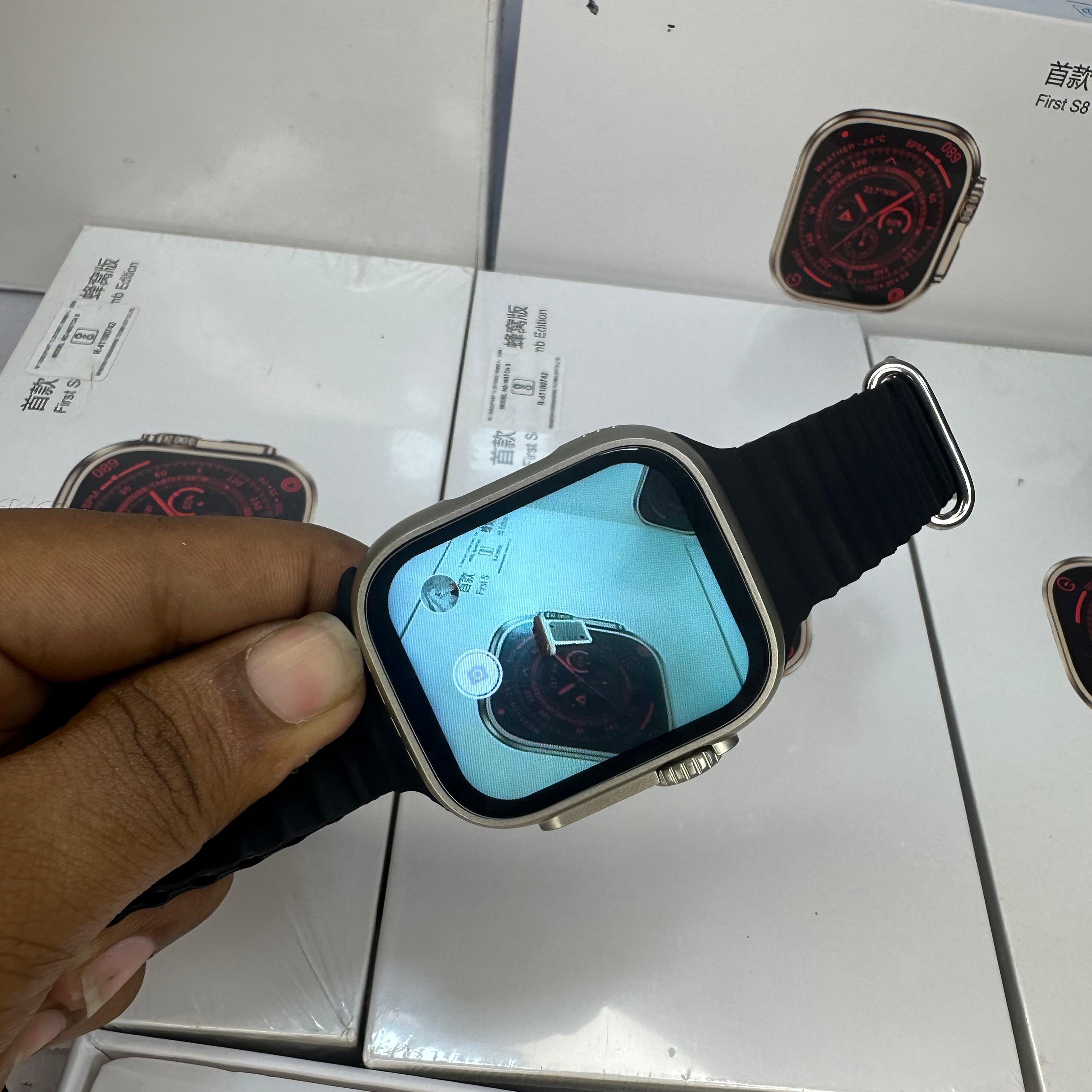 Watch Ultra 4G Watch S8 1+16GB 1000mAh Large Battery Wi Fi GPS Internet Phone Calls Android Smart Watch GS29h