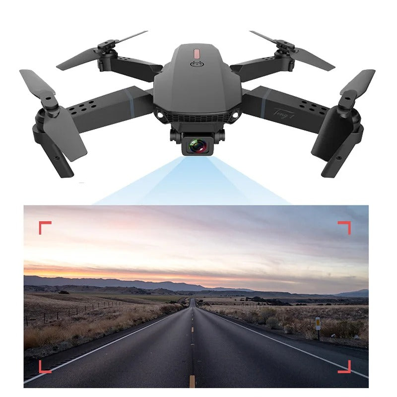 Foldable Drone With HQ WiFi dual HD Camera Remote Control