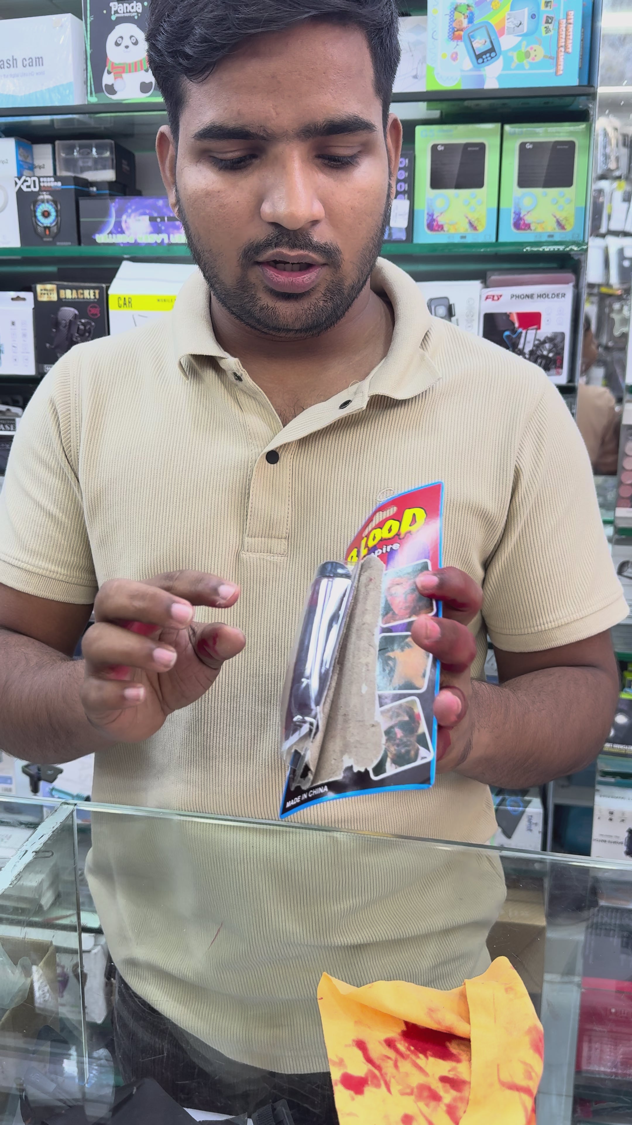 1 Piece Body Paint Fake Blood Face Make Up Scary Halloween Wound Bruises Fake Scars for Cosplay Makeup Fancy Carnival