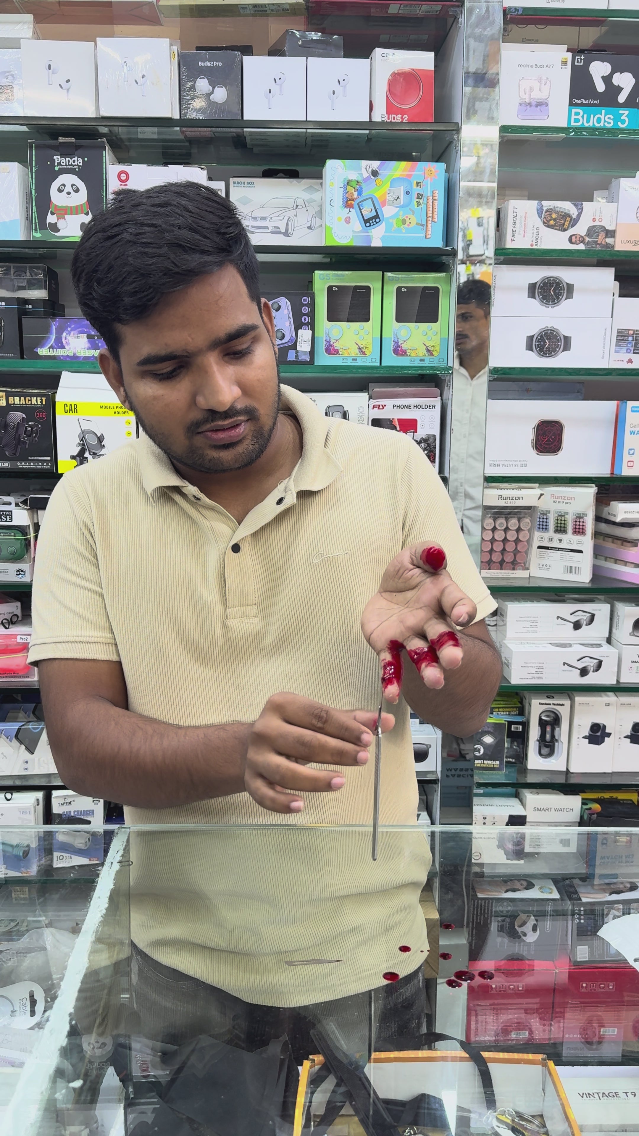 1 Piece Body Paint Fake Blood Face Make Up Scary Halloween Wound Bruises Fake Scars for Cosplay Makeup Fancy Carnival