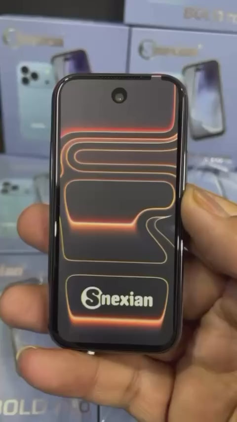 Snexian BOLOD 17 mini world,smallest smart phone triple camera, dual SIM